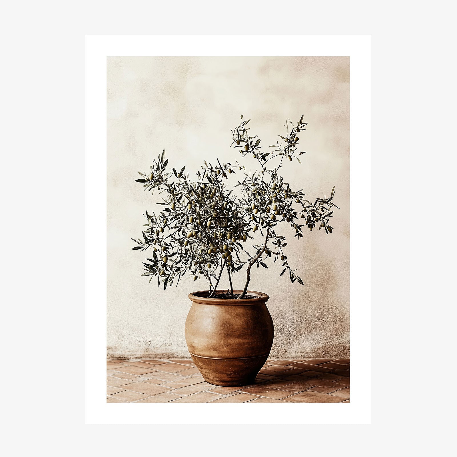 Olive Pot wall art print