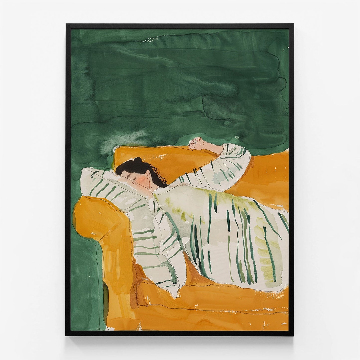 Orange Sofa
