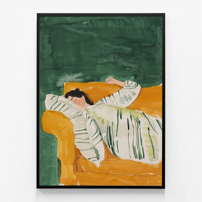 Orange Sofa
