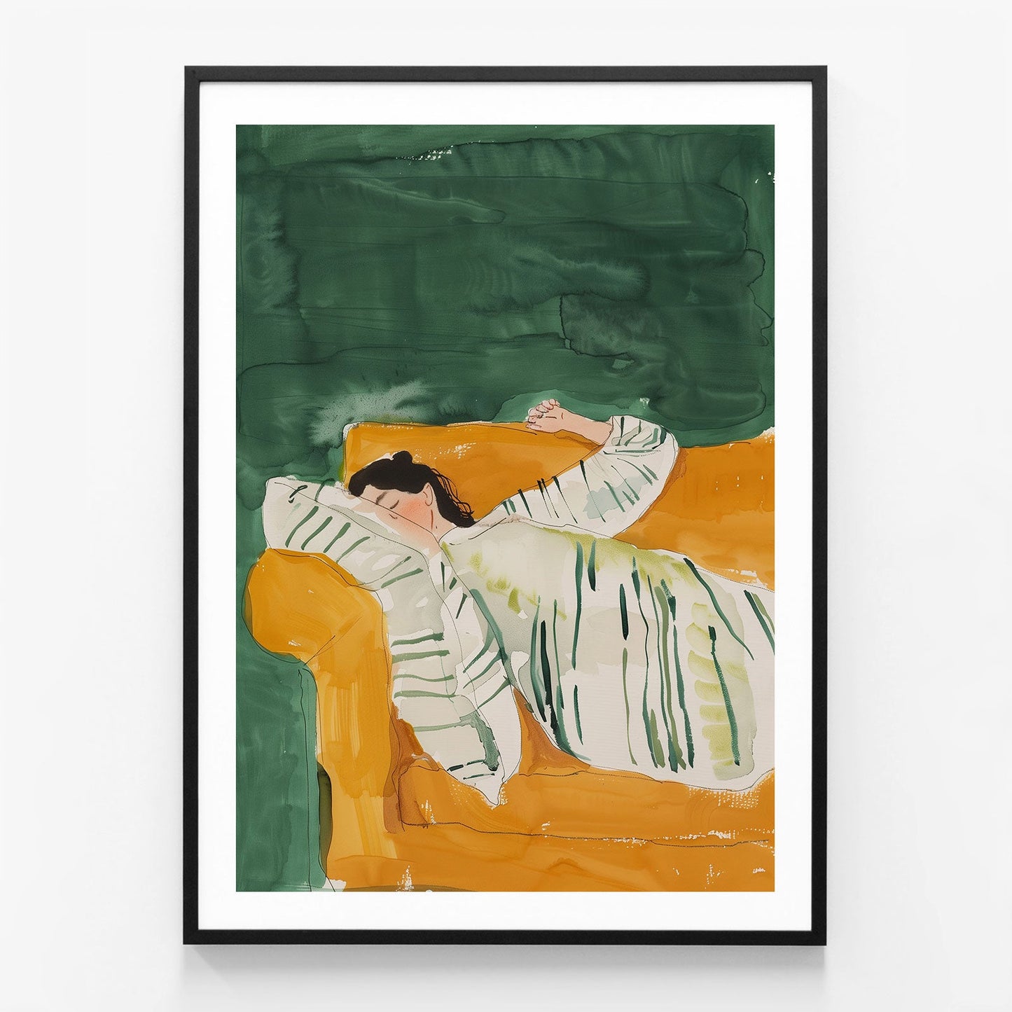 Orange Sofa