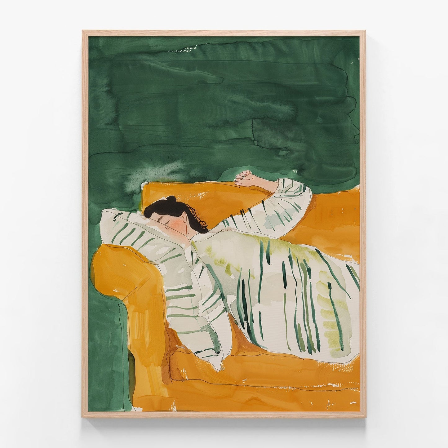 Orange Sofa