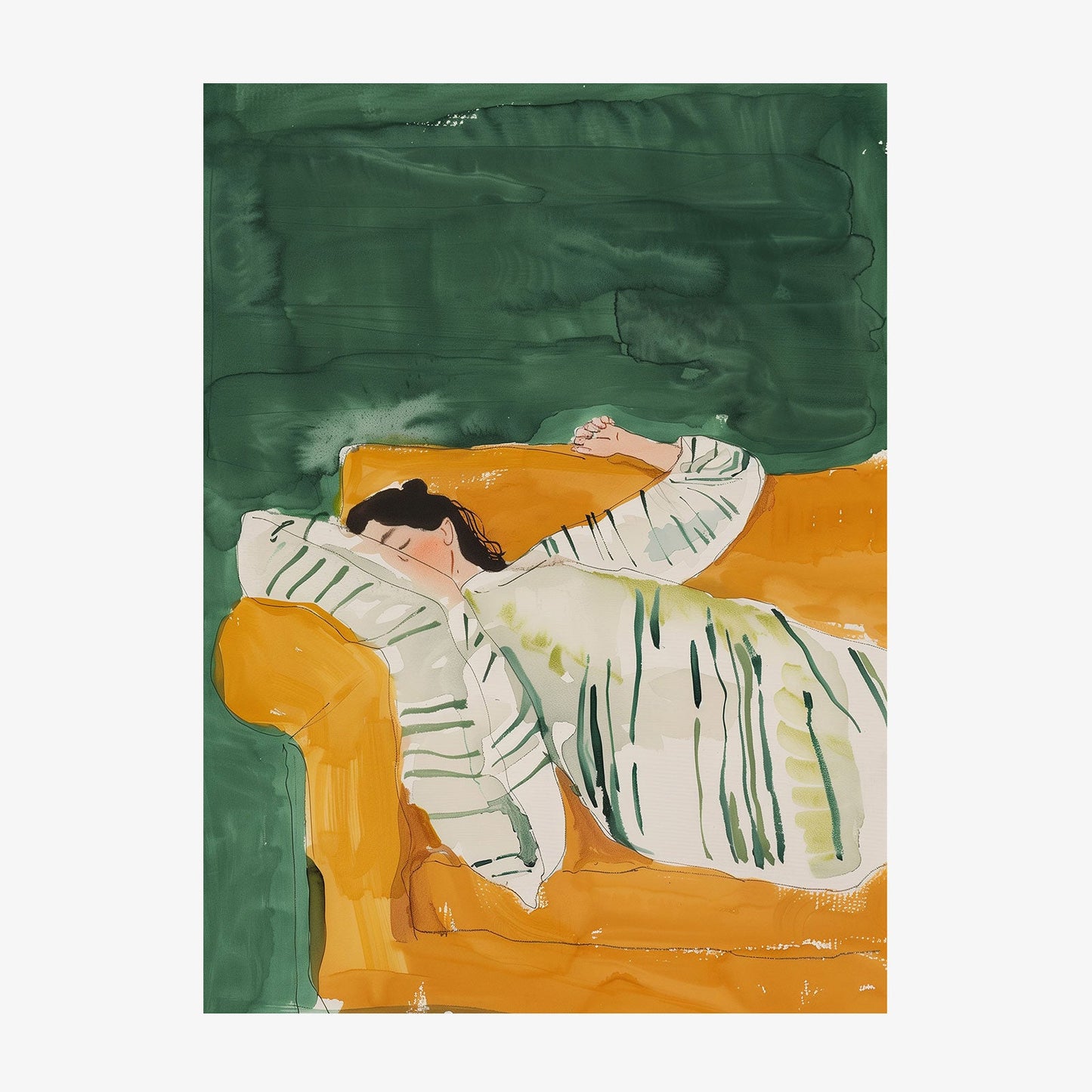 Orange Sofa