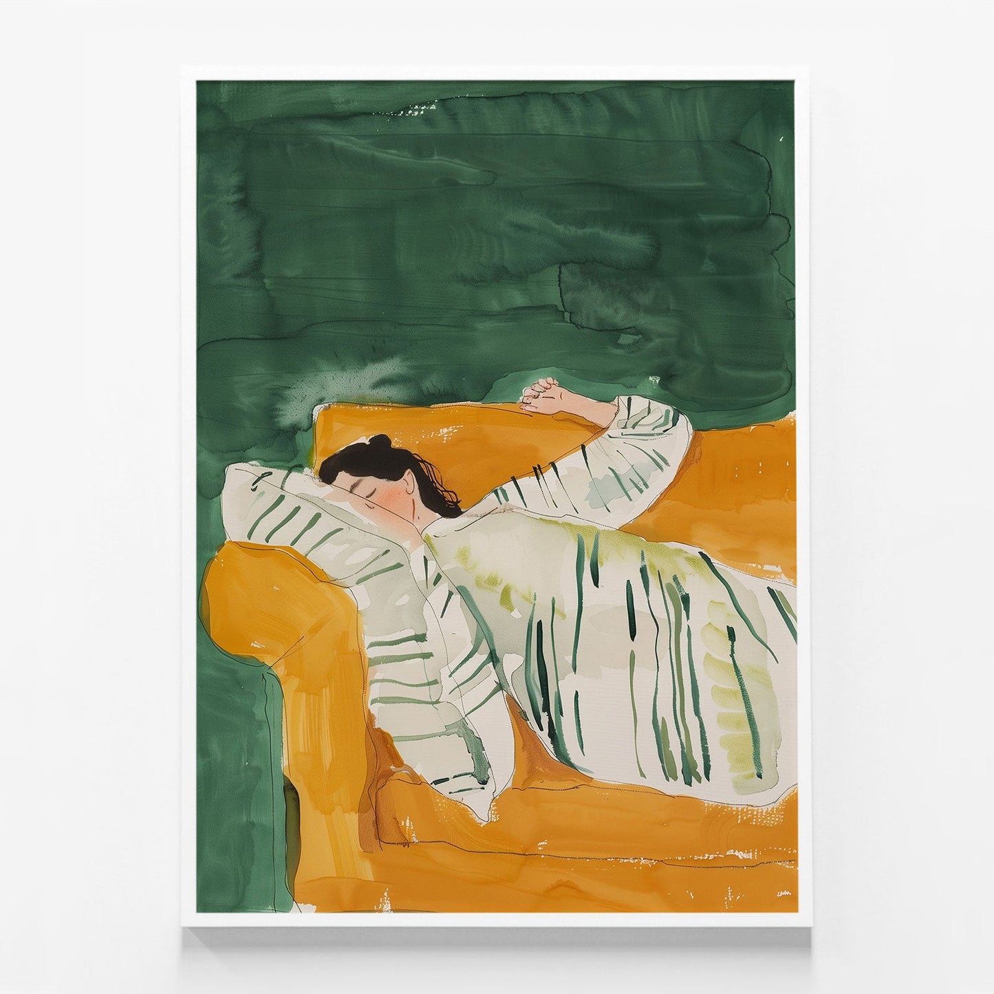 Orange Sofa