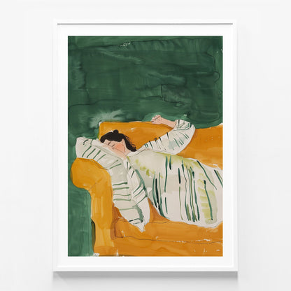 Orange Sofa