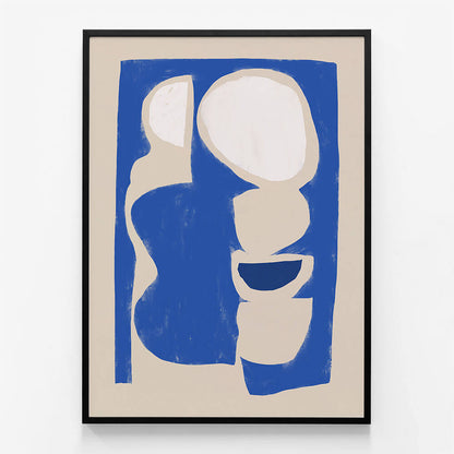 Organic Shapes Blue