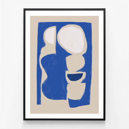 Organic Shapes Blue