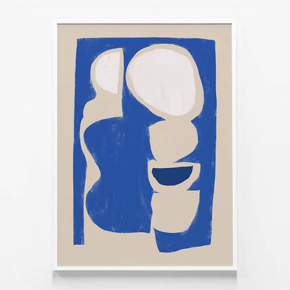 Organic Shapes Blue
