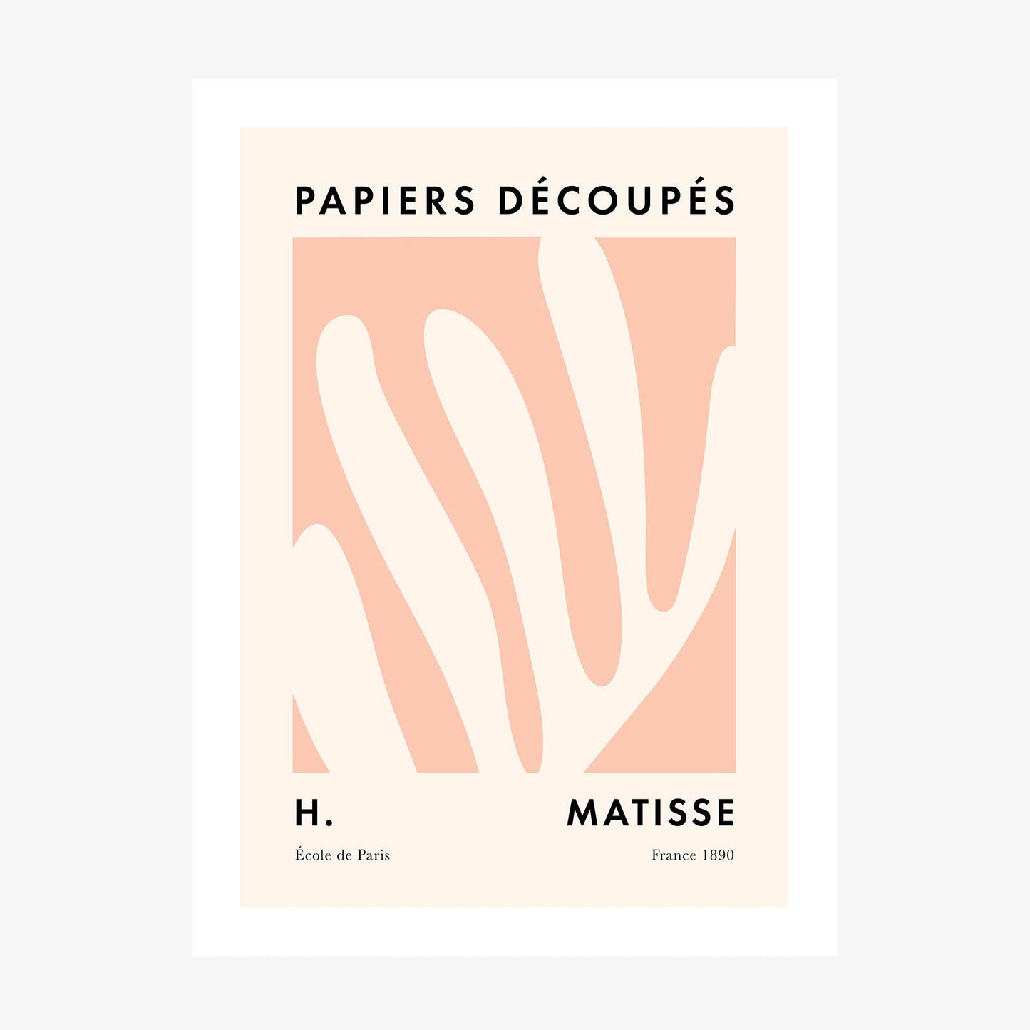 Papiers Decoupes No. 1 by Henri Matisse wall art print