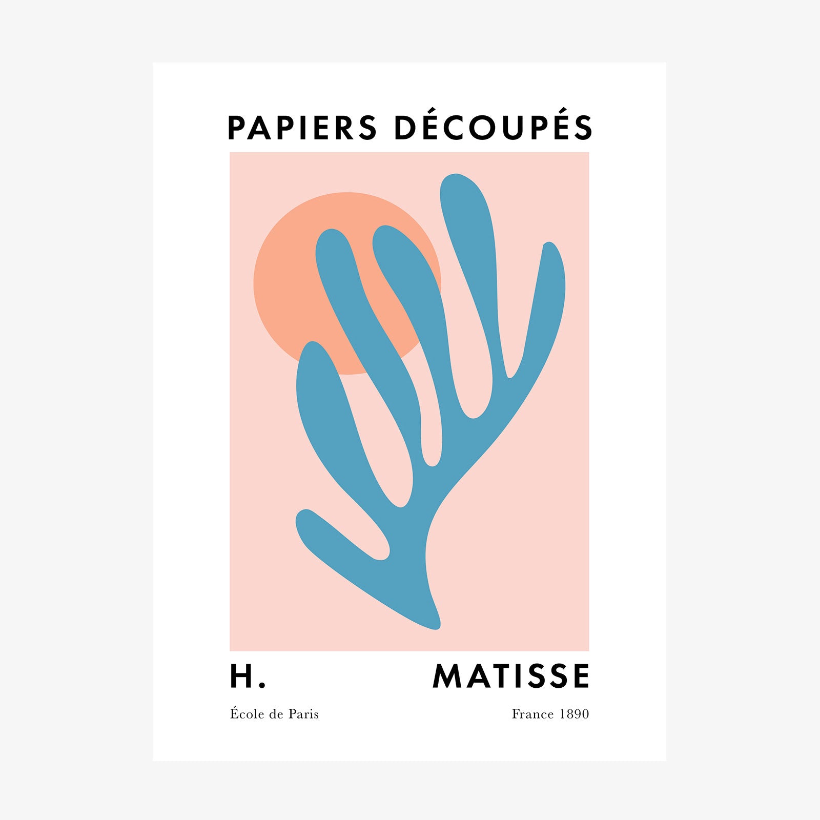 Papiers Decoupes No. 12 wall art print