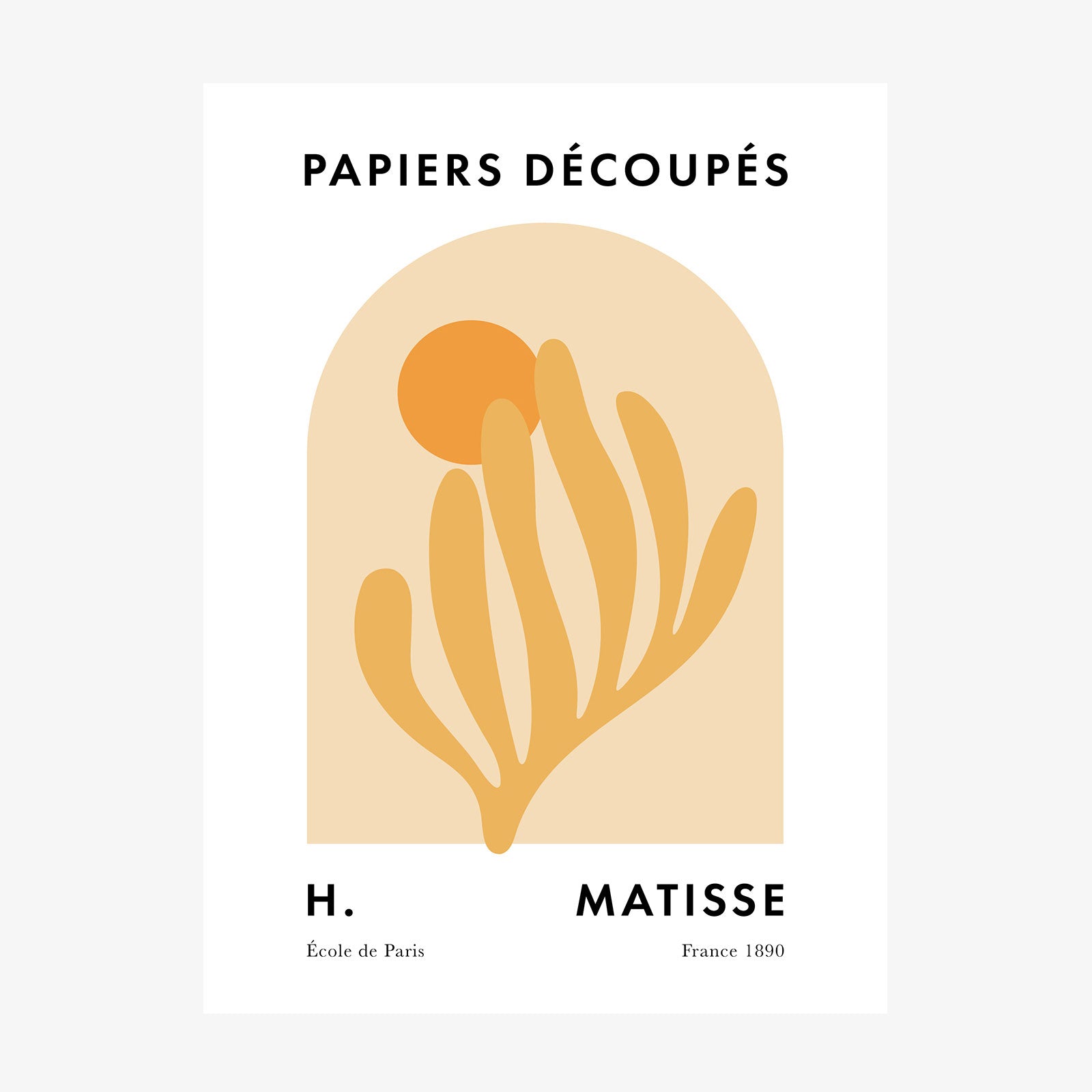 Papiers Decoupes No. 15 wall art print