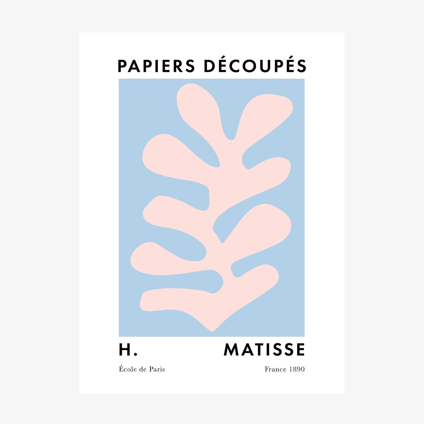 Papiers Decoupes No. 22 wall art print
