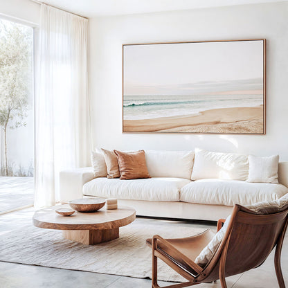 Pastel Coast Canvas