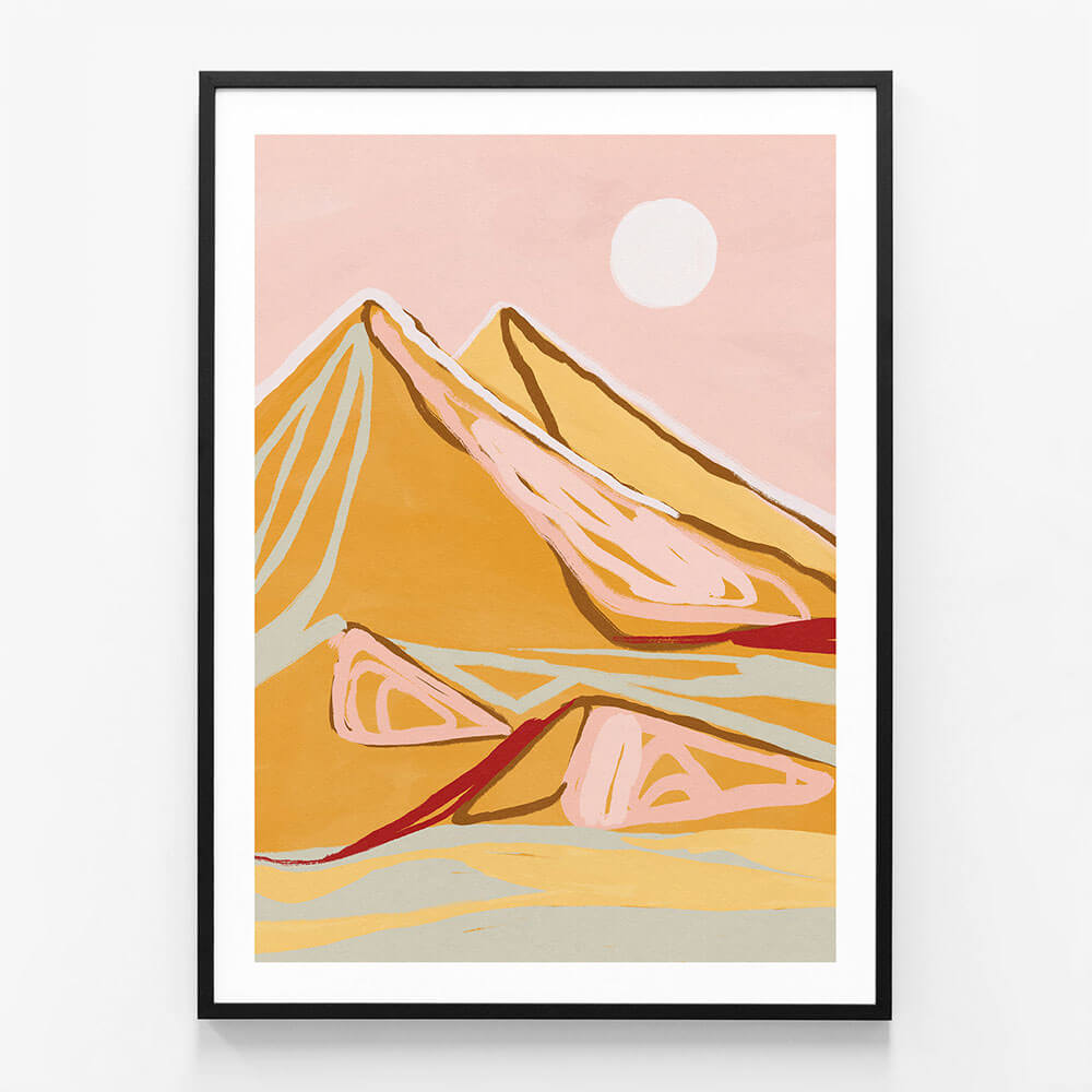 Pastel Mountains