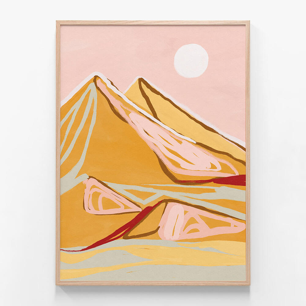 Pastel Mountains