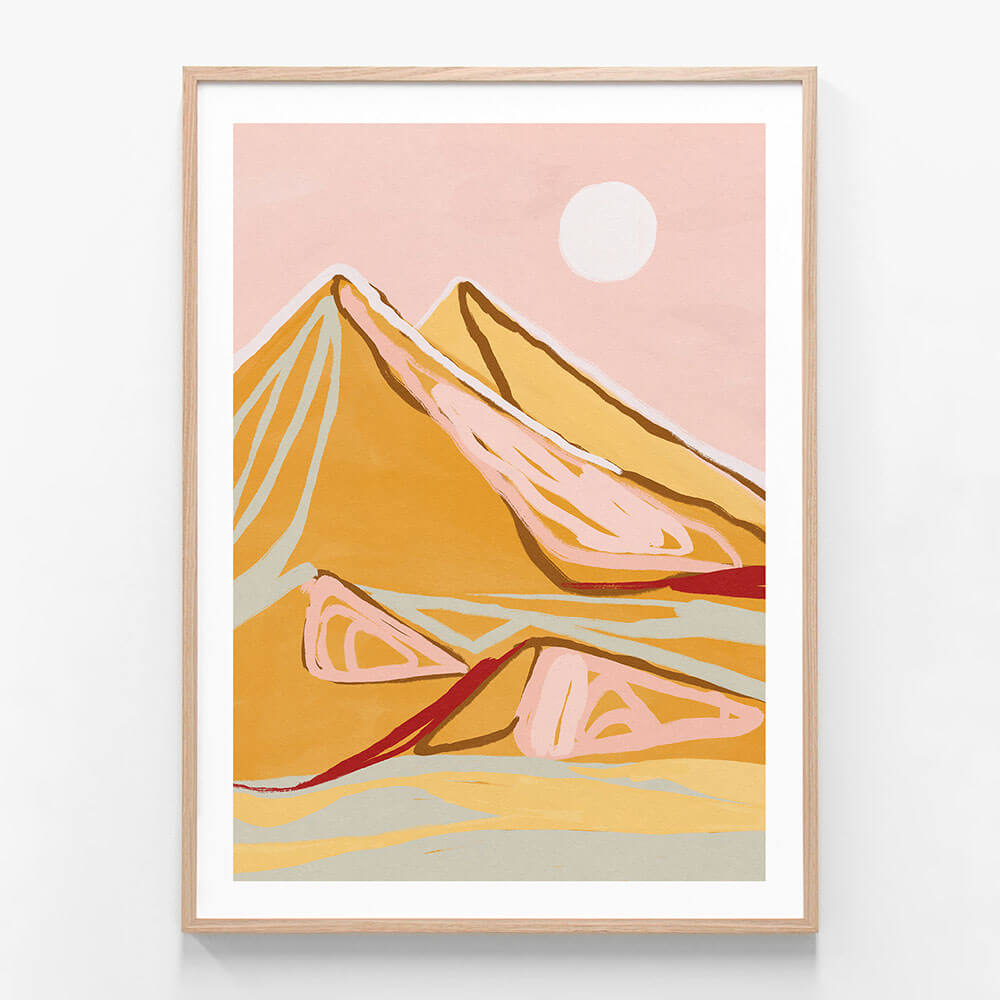 Pastel Mountains