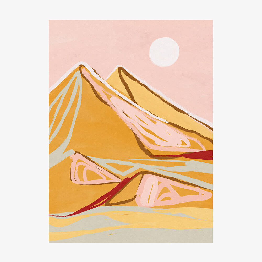 Pastel Mountains