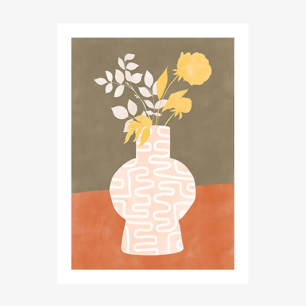Peach Vase