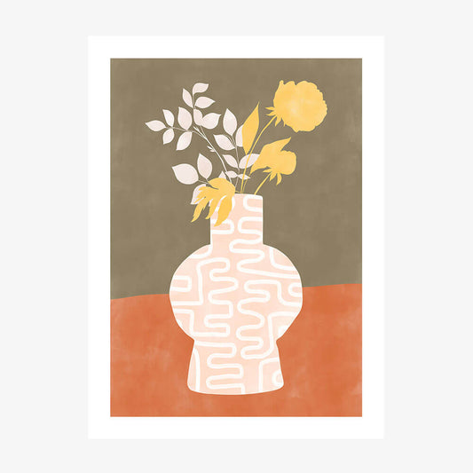 Peach Vase