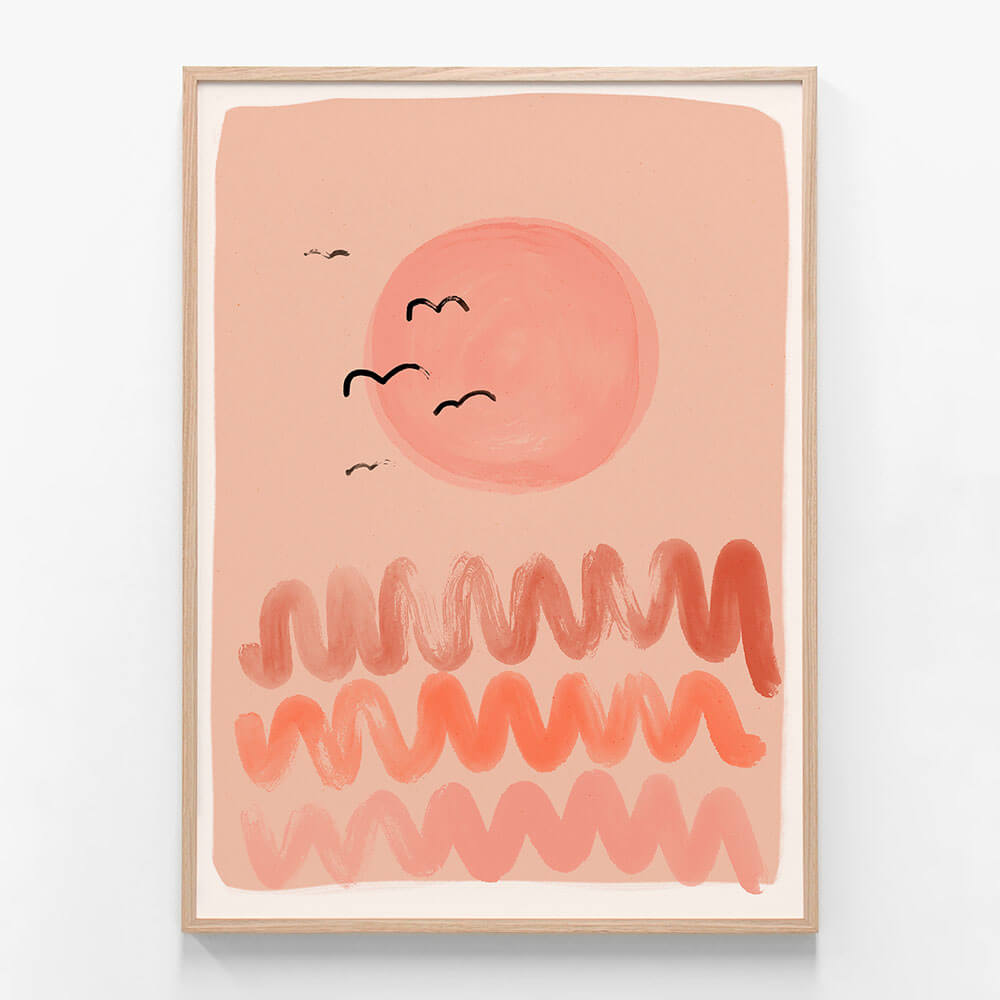 Peachy Sunset