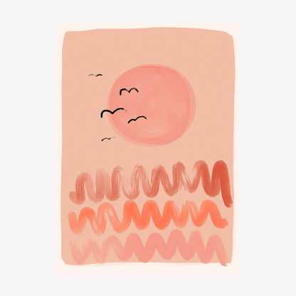 Peachy Sunset
