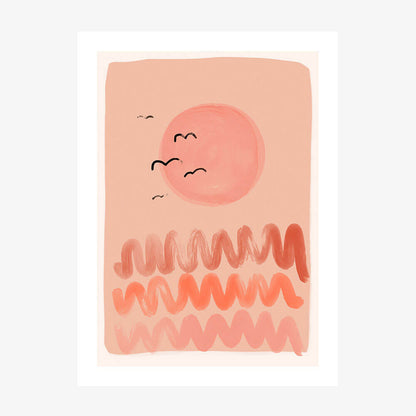Peachy Sunset