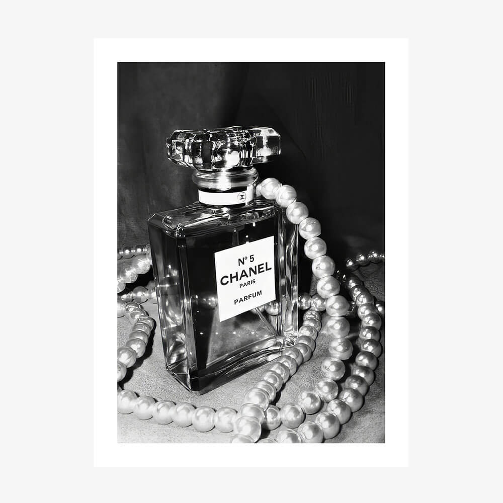 Perfume and Pearls wall art print