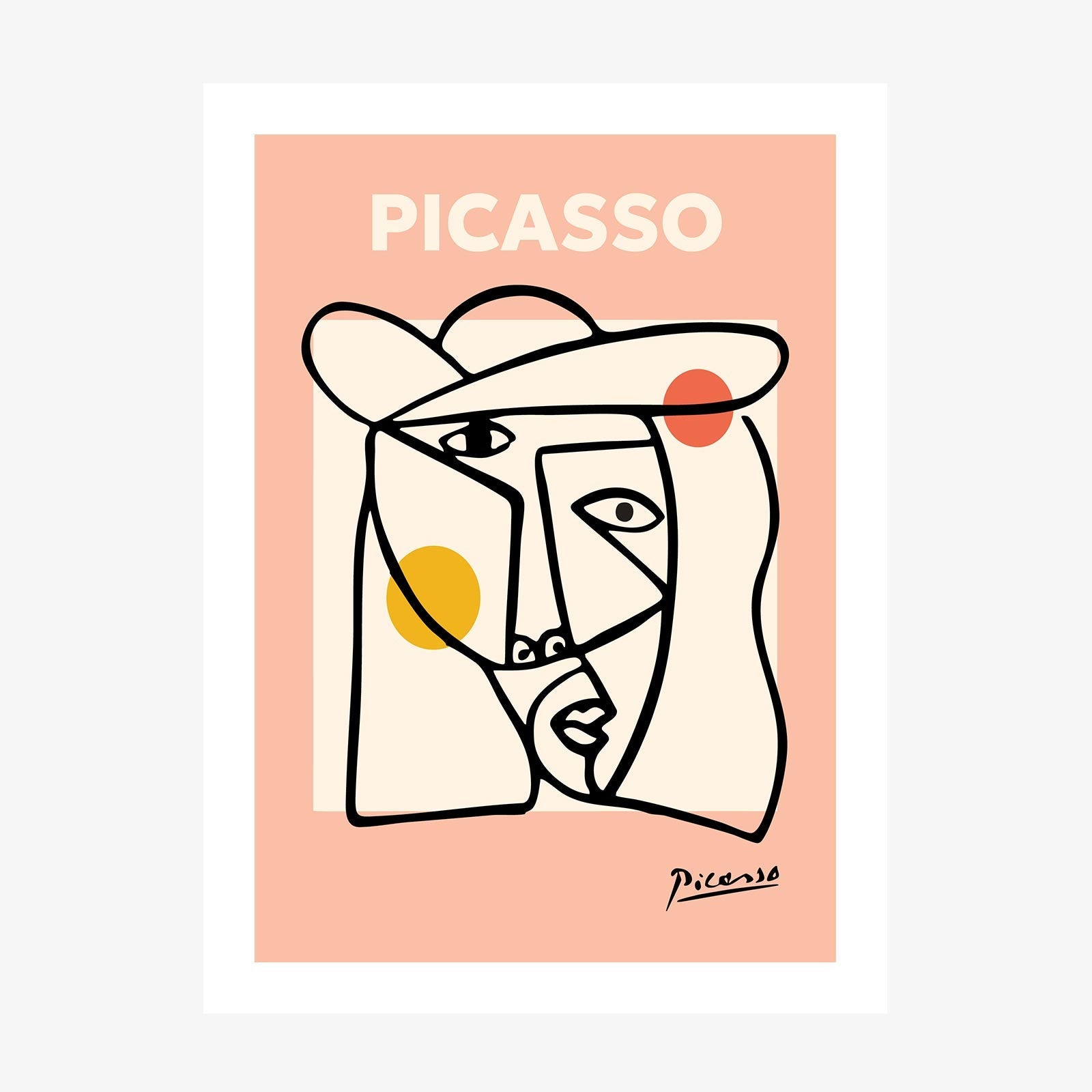Picasso wall art print