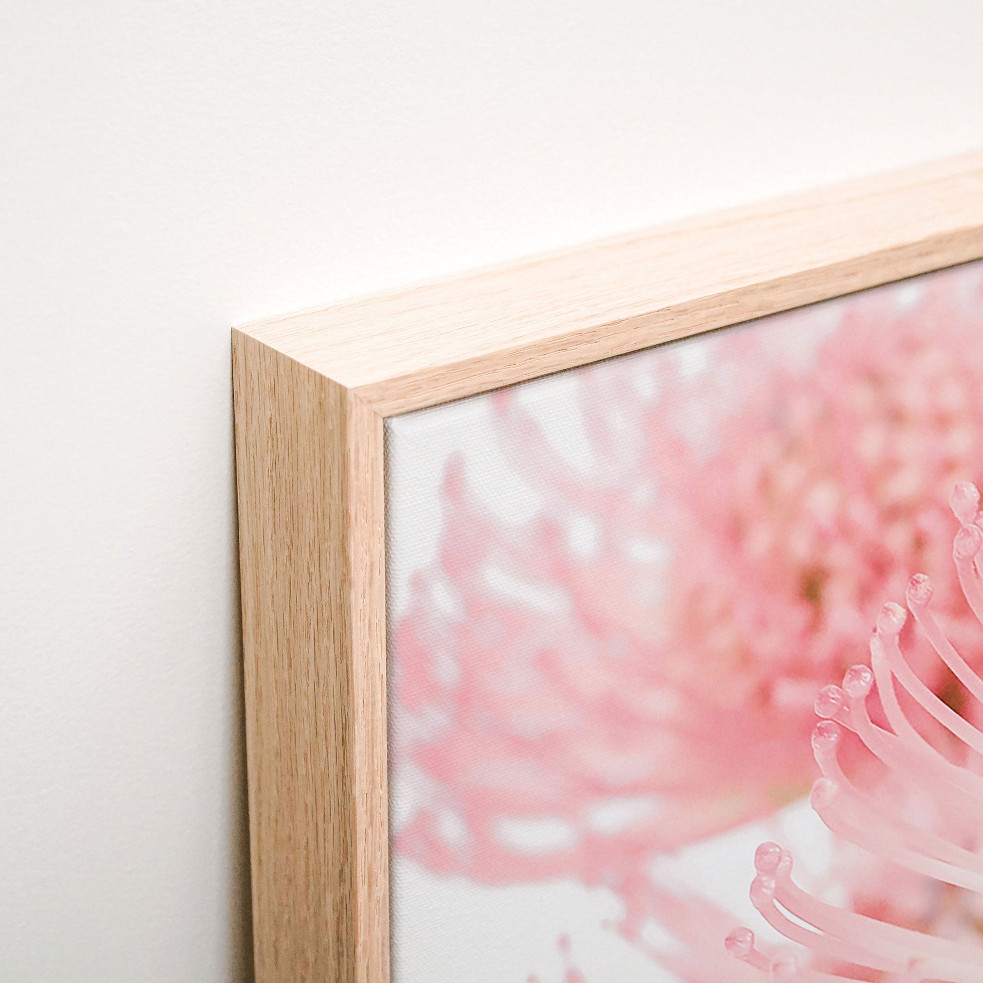 Pincushion Canvas corner detail