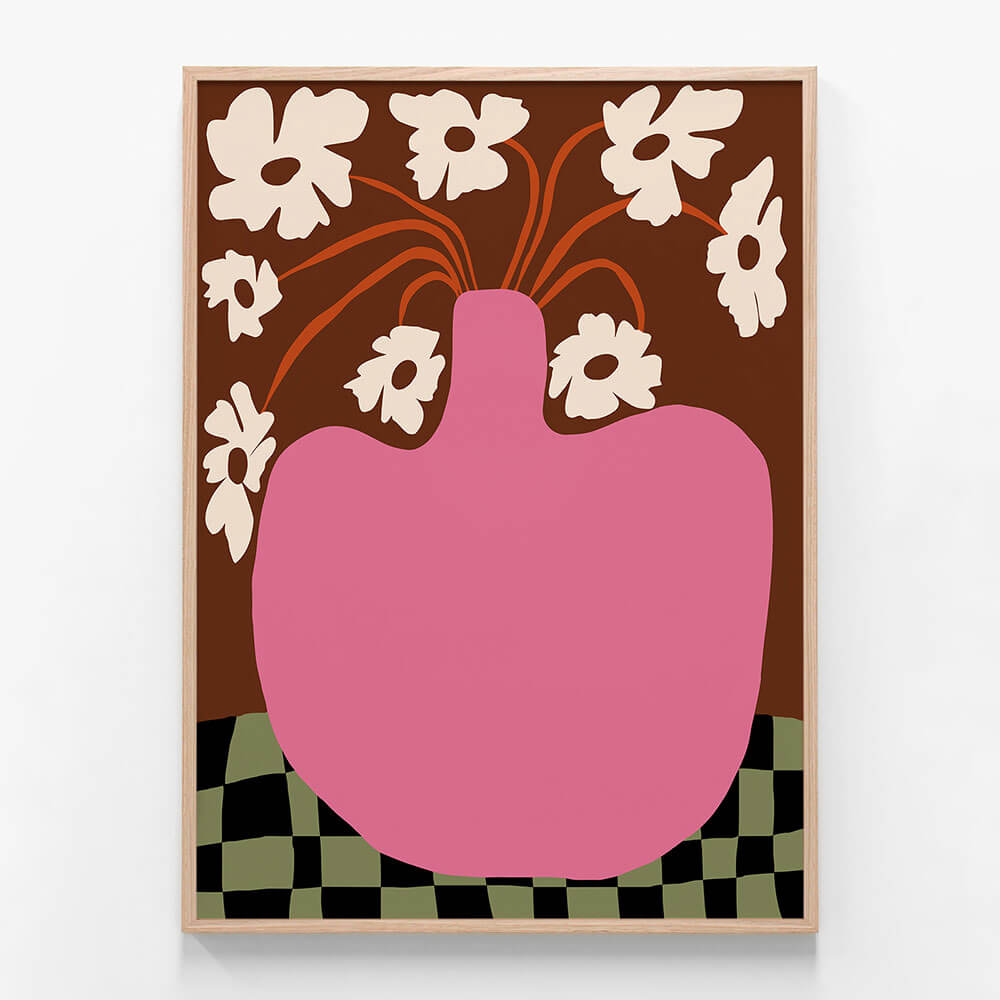 Pink Flower Pot