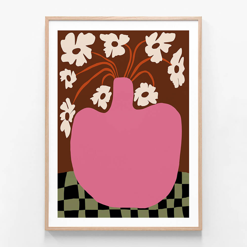 Pink Flower Pot