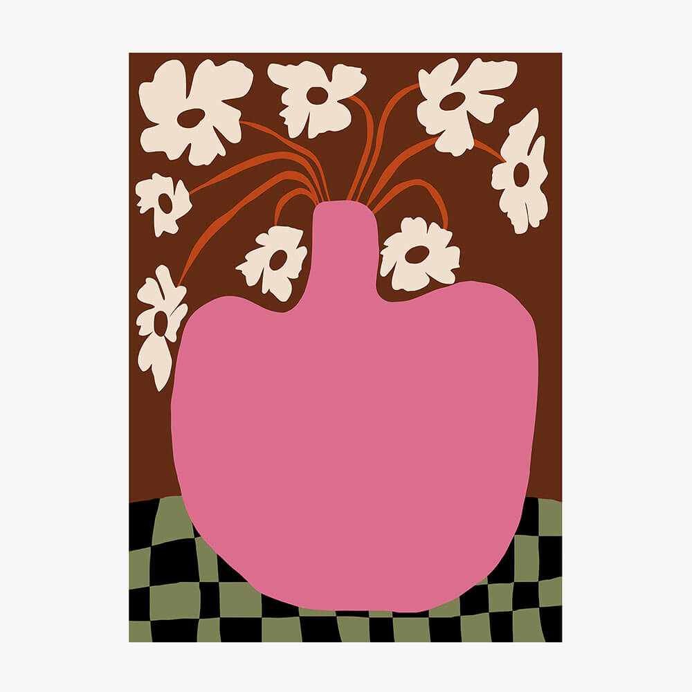 Pink Flower Pot