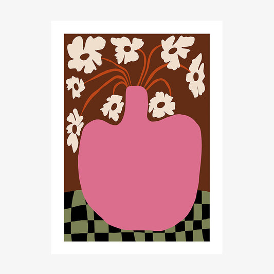 Pink Flower Pot
