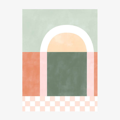 Pink Green Check No. 2