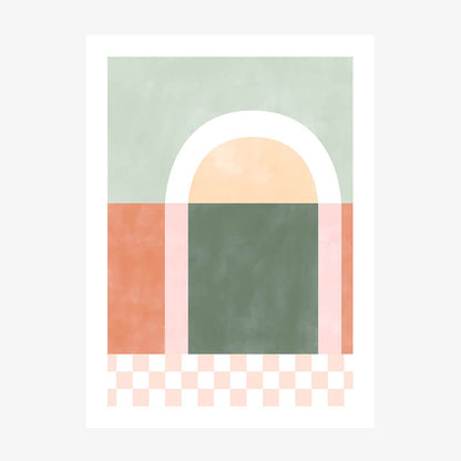 Pink Green Check No. 2