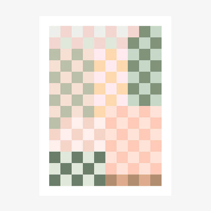 Pink Green Check