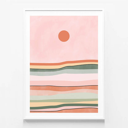 Pink Green Horizon