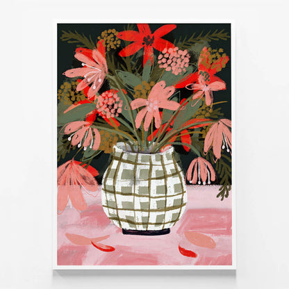Plaid Vase