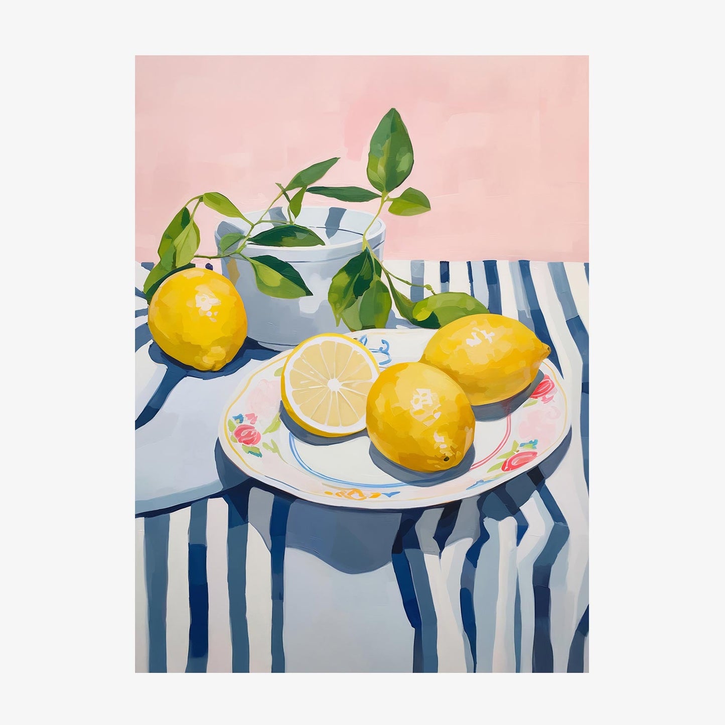 Plate of Lemons
