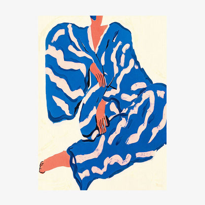 Portrait Indigo Reverie