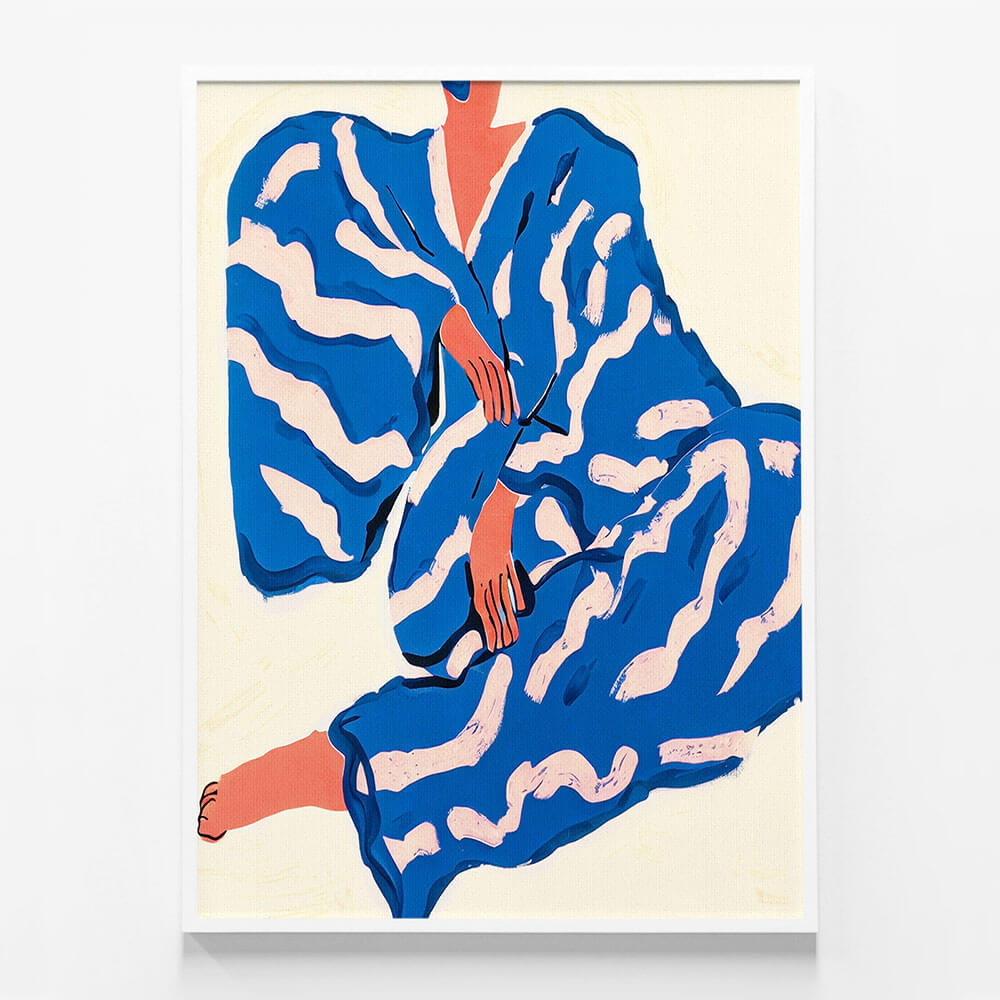 Portrait Indigo Reverie
