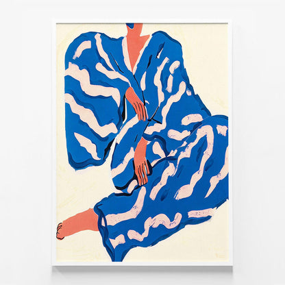 Portrait Indigo Reverie