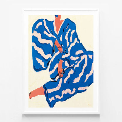 Portrait Indigo Reverie