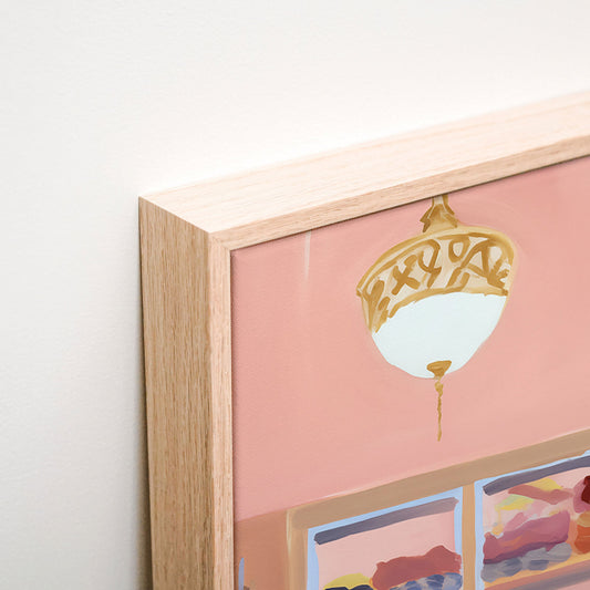 Preppy Store Canvas corner detail