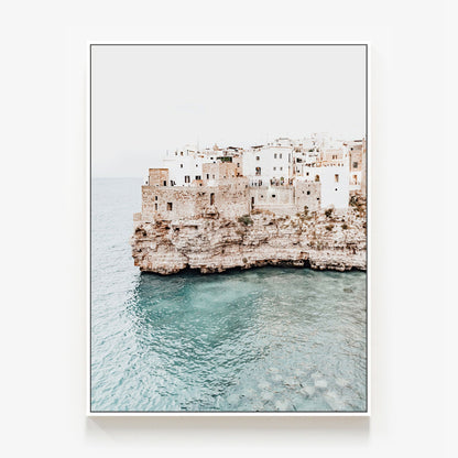 Puglia Town Canvas