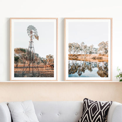 Rural Windmill