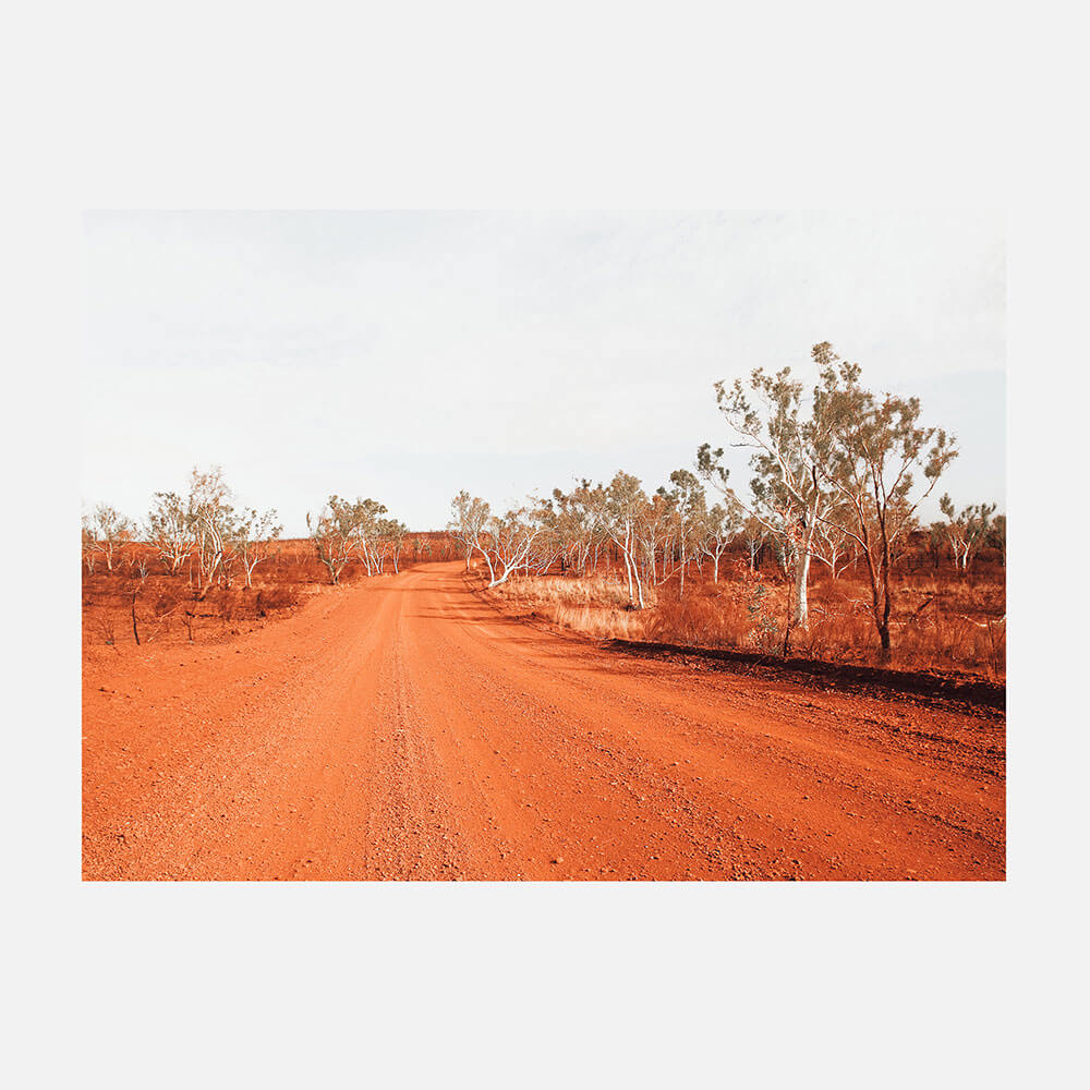 Red Outback Road
