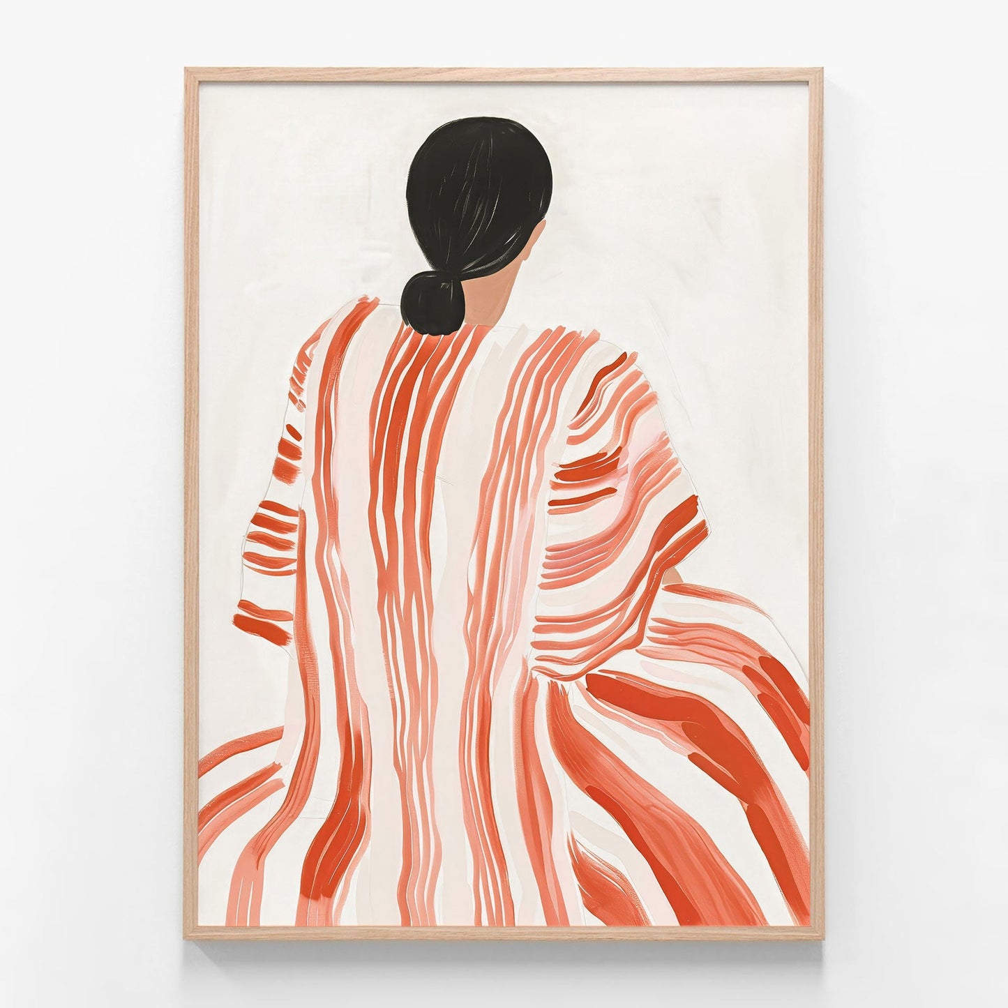 Red Striped Dress