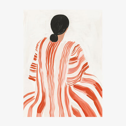 Red Striped Dress