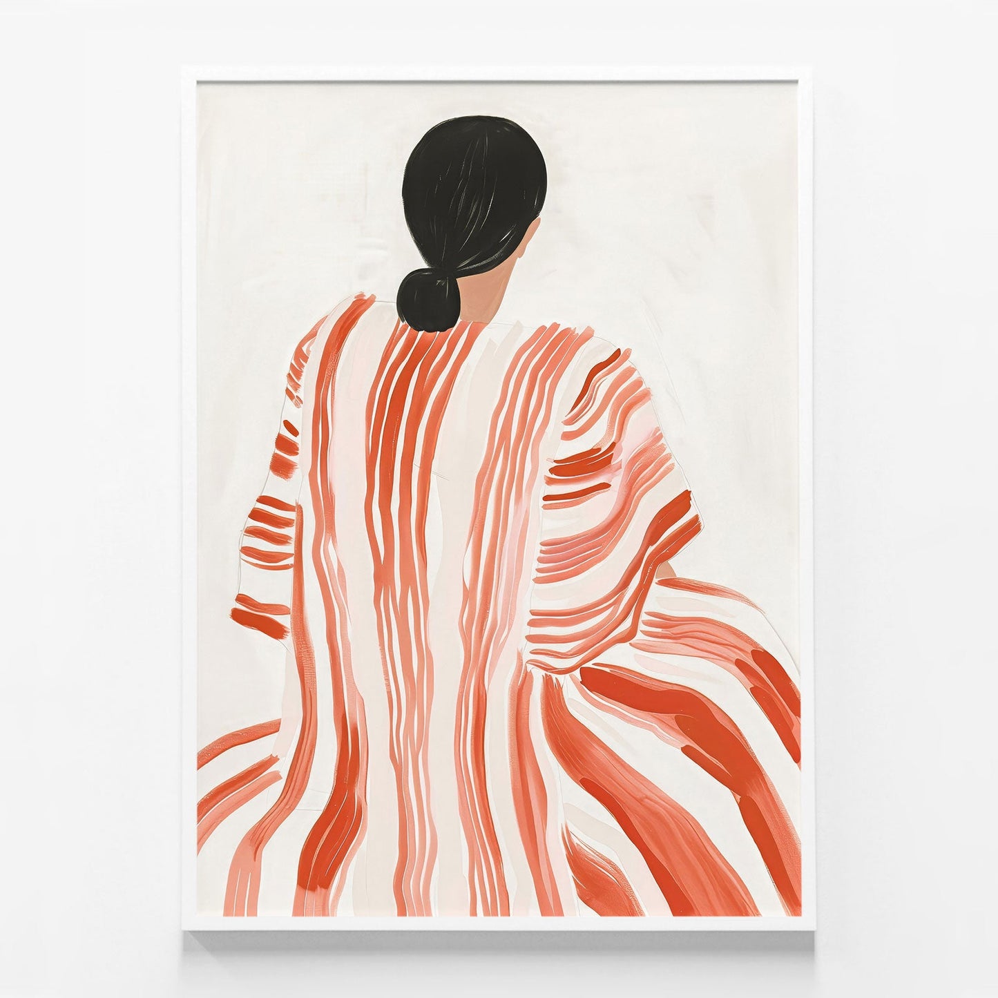 Red Striped Dress