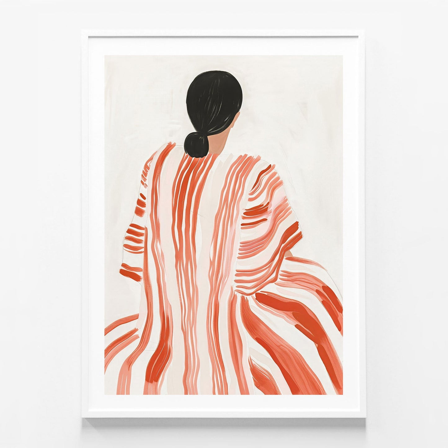 Red Striped Dress